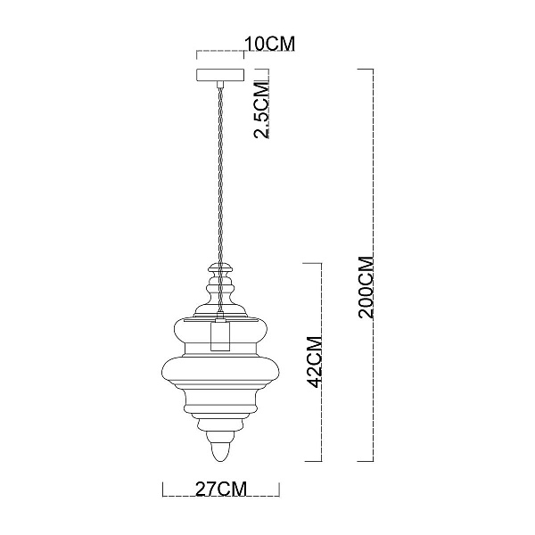 Подвес DIVINARE MAUMEE 5000/17 SP-1
