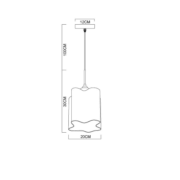 Подвес ARTE LAMP Serenata A3479SP-1CC