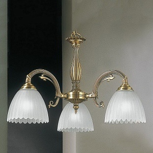 Люстра подвесная RECCAGNI ANGELO BRONZE 3520 L 3520/3