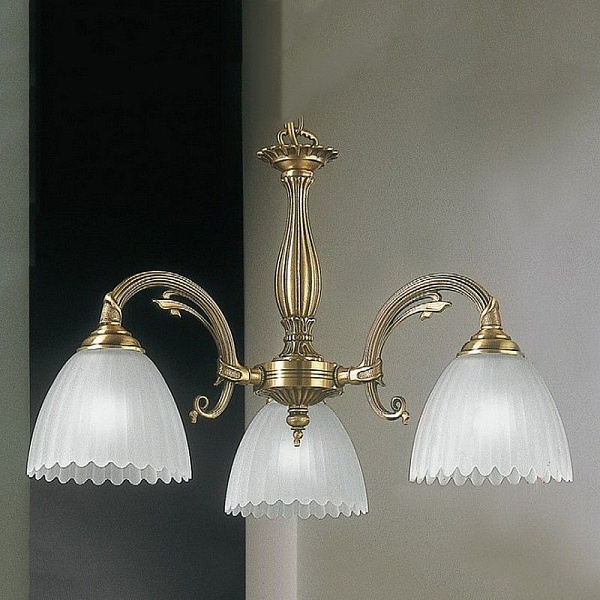 Люстра подвесная RECCAGNI ANGELO BRONZE 3520 L 3520/3