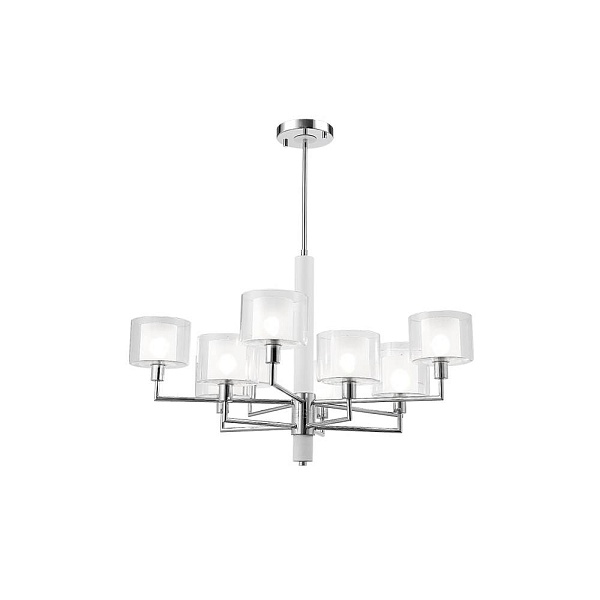 Люстра подвесная CRYSTAL LUX MAESTRO MAESTRO SP-PL5+5 CHROME