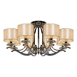 Люстра потолочная ILAMP LONDON 88389/8 CR