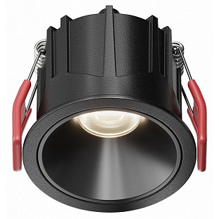 Светильник встраиваемый MAYTONI ALFA LED DL043-01-10W4K-RD-B-1