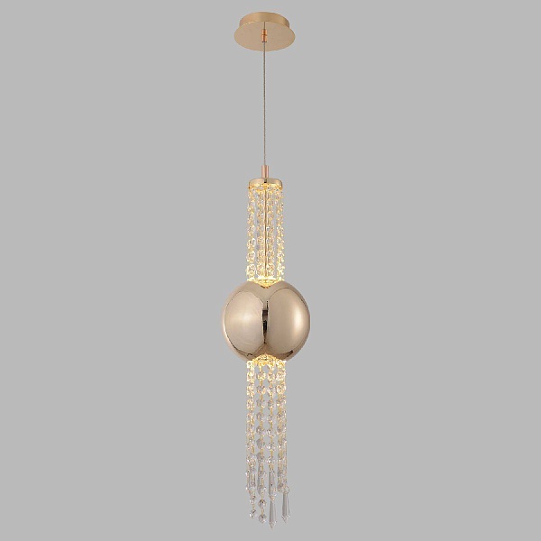 Подвес CRYSTAL LUX NAVAJO NAVAJO SP3W LED GOLD