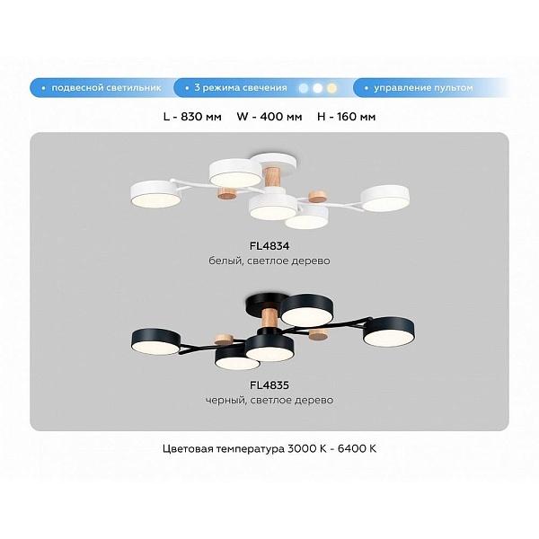 Люстра потолочная AMBRELLA LIGHT FL FL4835