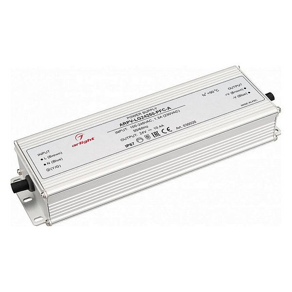 Блок питания ARLIGHT ARPV-LG 24V 250W IP67 30020