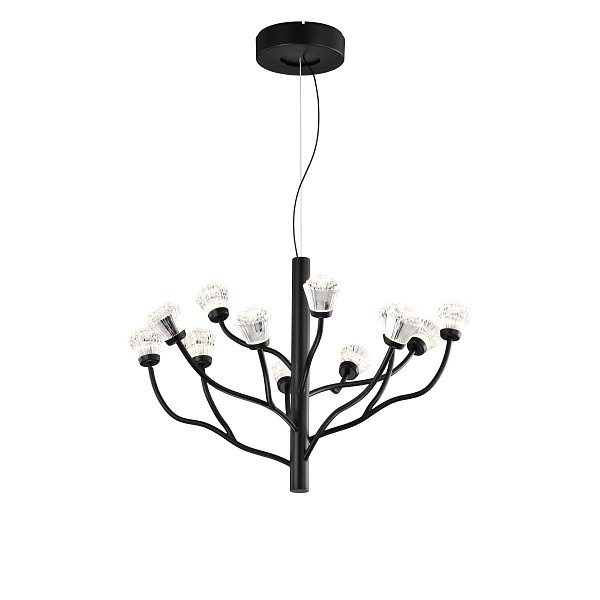 Люстра подвесная DELIGHT COLLECTION P0550 P0550-12A black
