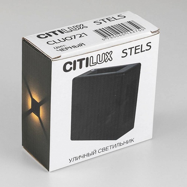 Светильник уличный настенный CITILUX STELS CLU0721