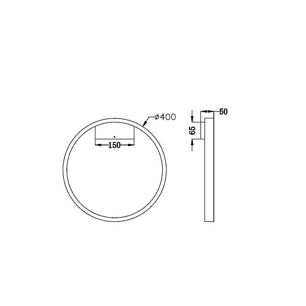 Бра MAYTONI RIM MOD058WL-L25BS3K