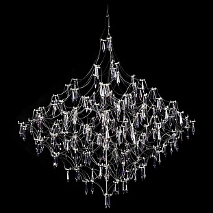 Люстра подвесная LOFT IT MIRA 10259/1200 Silver Asfour