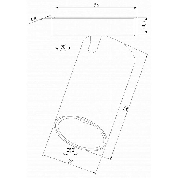 Трековый светильник ELEKTROSTANDARD MINI MAGNETIC a067272