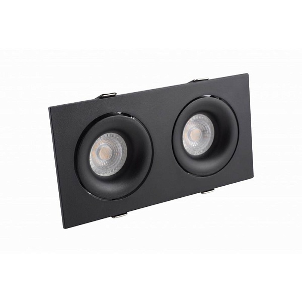 Светильник встраиваемый DENKIRS ROTO DK2122-BK