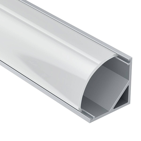 Профиль для ленты LED угловой MAYTONI 16x16мм с матовым рассеивателем ALM008S-2M