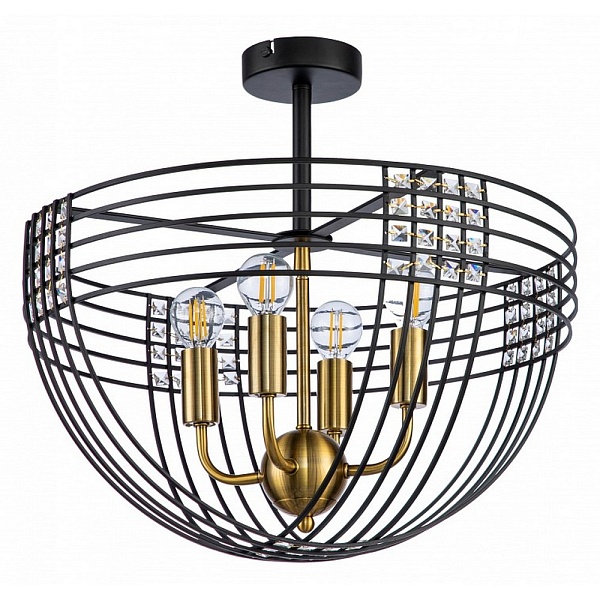 Люстра потолочная INDIGO FRESCO 10001/4C Black