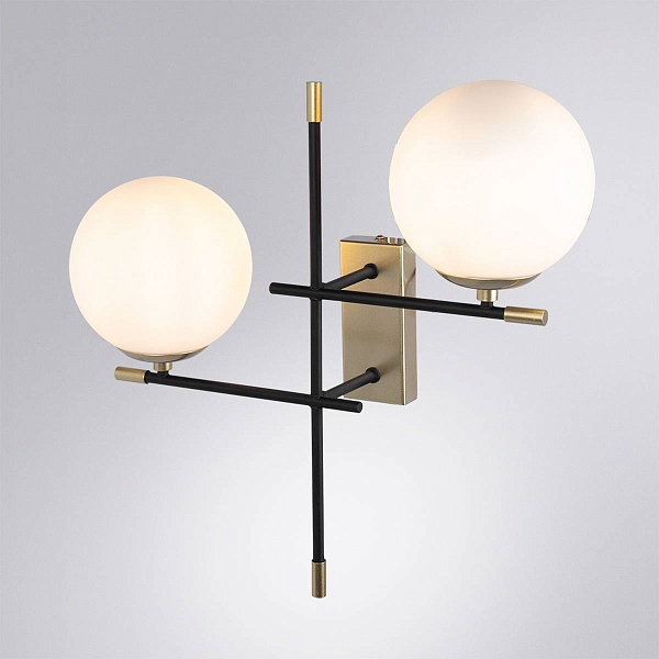 Бра ARTE LAMP ARKAB A2225AP-2BK