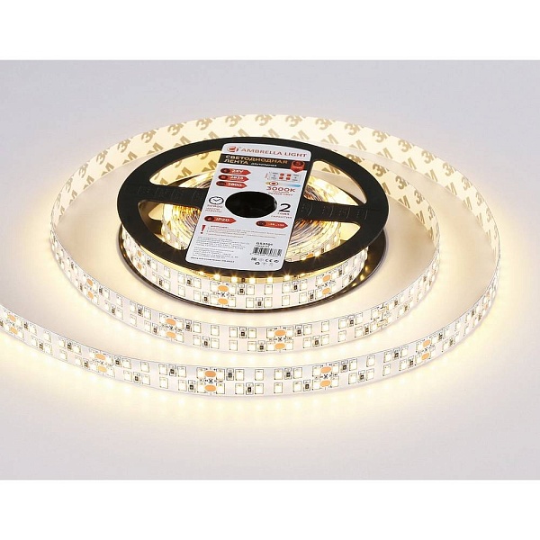 Лента LED 24 W/m 24V IP20 2835/240 3000K 14mm (5м) GS3701 AMBRELLA LIGHT
