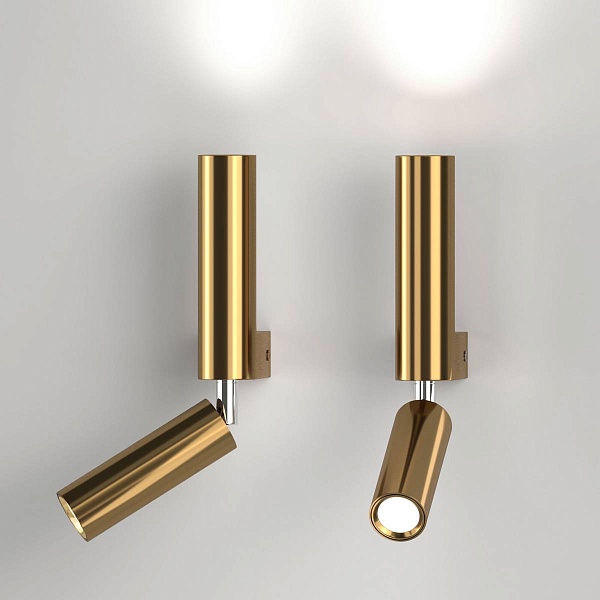 Бра EUROSVET PITCH 40020/1 LED латунь