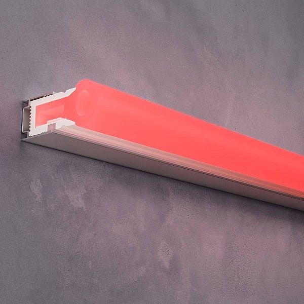 Лента LED ГИБКИЙ НЕОН 9,6 W/m 24V IP67 2835/120 RED 8mm (5м) 200501 MAYTONI