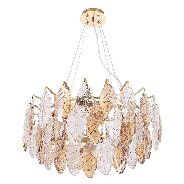 Люстра подвесная CRYSTAL LUX TREVI SP6 BRASS
