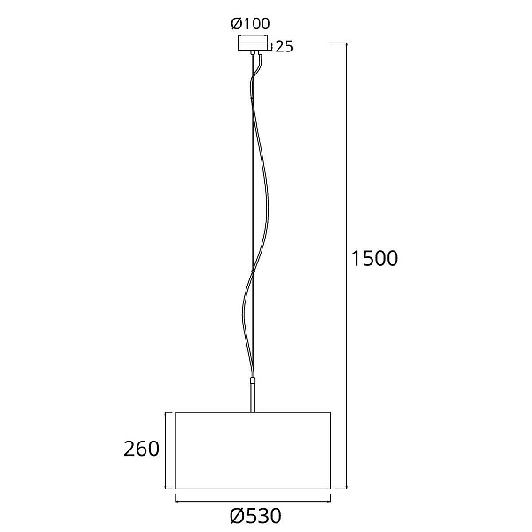 Подвес ARTE LAMP COPPA A4095SP-3BK