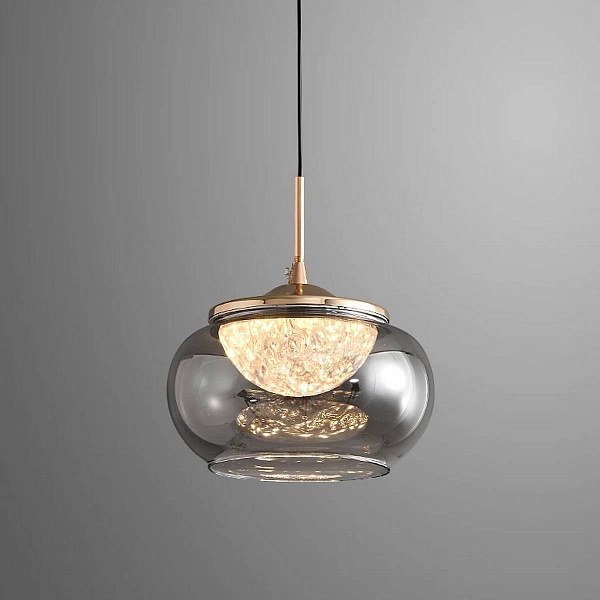 Подвес DELIGHT COLLECTION MT9128 MT9128-1H gold/smoke