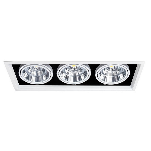 Светильник встраиваемый ARTE LAMP MERGA A8450PL-3WH