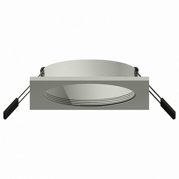Светильник встраиваемый AMBRELLA LIGHT DIY SPOT 1 C7633 SGR серый песок 92*92*H25mm MR16 GU5.3