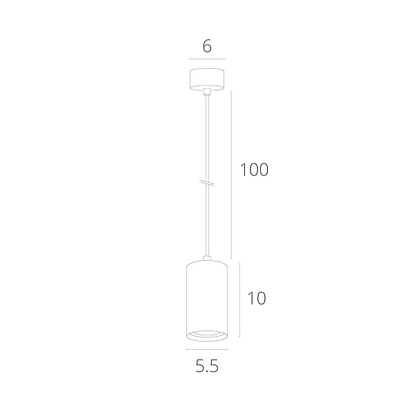 Подвес ARTE LAMP CANOPUS A1516SP-1BK