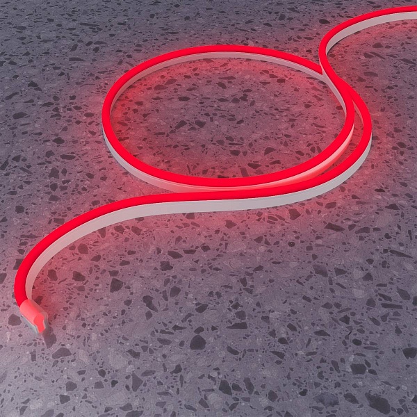 Лента LED ГИБКИЙ НЕОН 8 W/m 24V IP65 2835/120 RED 25mm (50м) 201233 MAYTONI