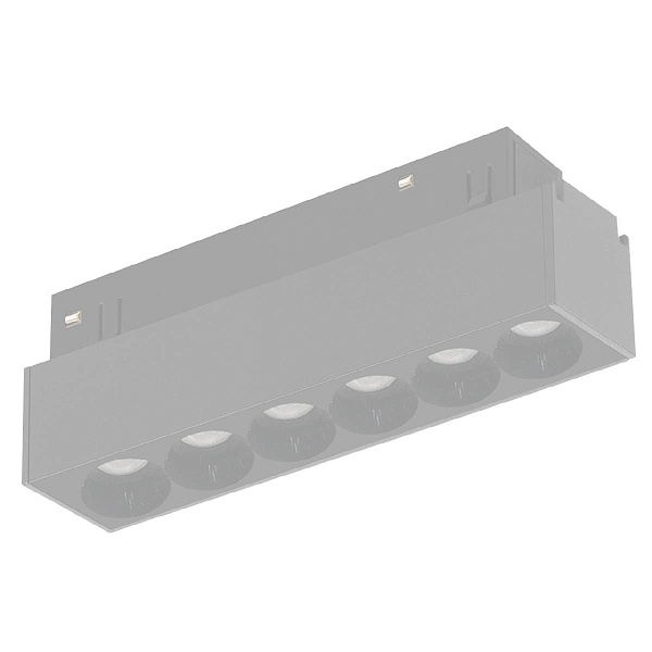 Трековый светильник ILEDEX VISION48-22 SMART 4822-002-L120-6W-38DG-BK