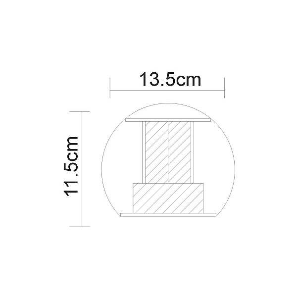 Светильник уличный настенный ARTE LAMP Rullo A1415AL-1GY