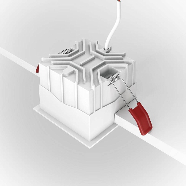 Светильник встраиваемый MAYTONI ALFA LED DL043-01-15W4K-D-SQ-W