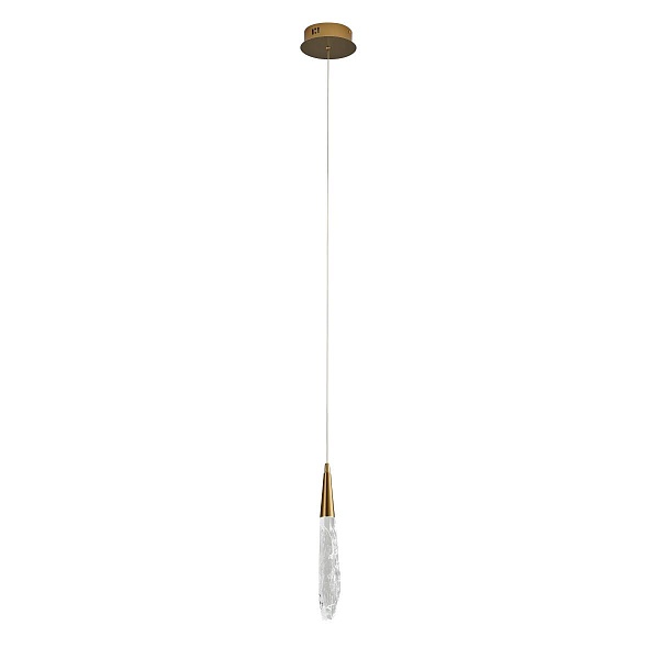 Подвес DELIGHT COLLECTION OD2438 OD2438-1 gold/clear