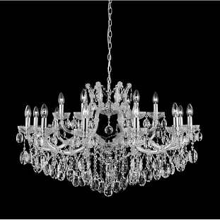 Люстра подвесная CRYSTAL LUX HOLLYWOOD HOLLYWOOD SP12+6 CHROME
