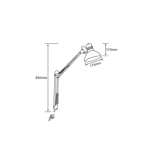 Настольная лампа ARTE LAMP Senior A6068LT-1BK