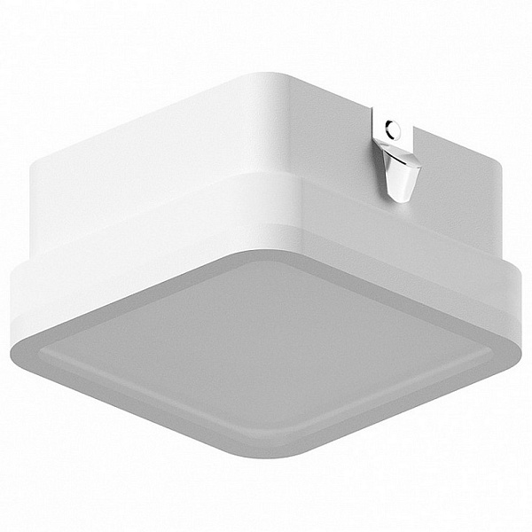 Рамка AMBRELLA LIGHT DIY SPOT 1 N7750 SWH/FR белый песок/белый матовый 70*70*H40mm Out15mm MR16