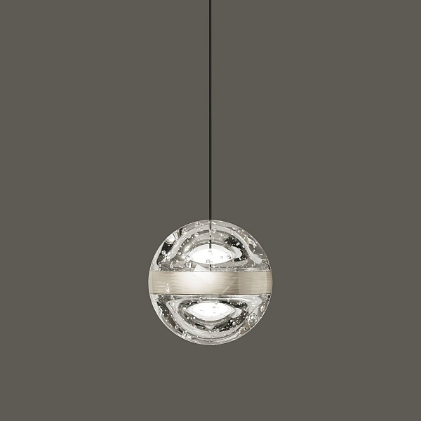 Подвес DELIGHT COLLECTION FRIZZANTE MD23030088-1A nickel/clear