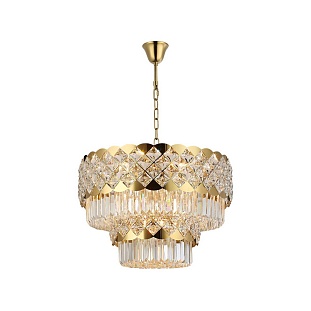Люстра подвесная NEWPORT ASHLEY 8301/60 C gold polished