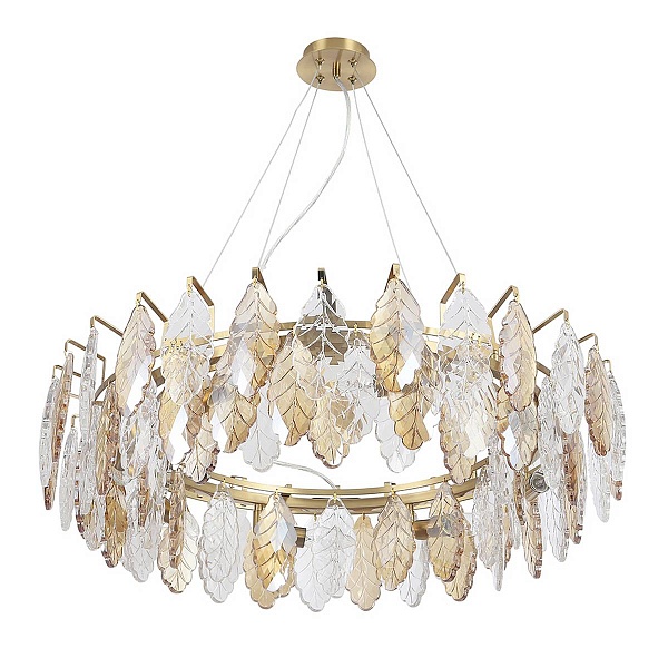 Люстра подвесная CRYSTAL LUX TREVI SP8 BRASS