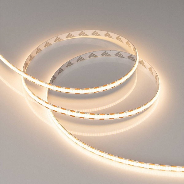 Лента LED COB-X400 9 W/m 12V IP20 COB/400 3000K 8mm (2,5м) 39045 ARLIGHT