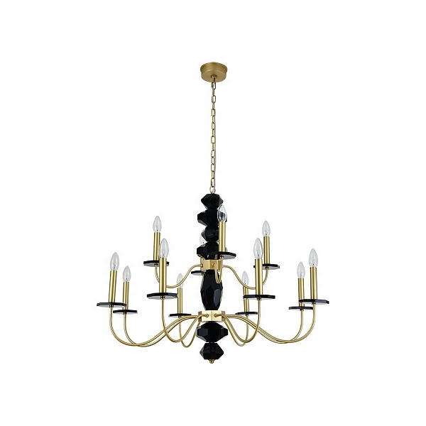 Люстра подвесная NEWPORT VANESSA 3878+4/С brass