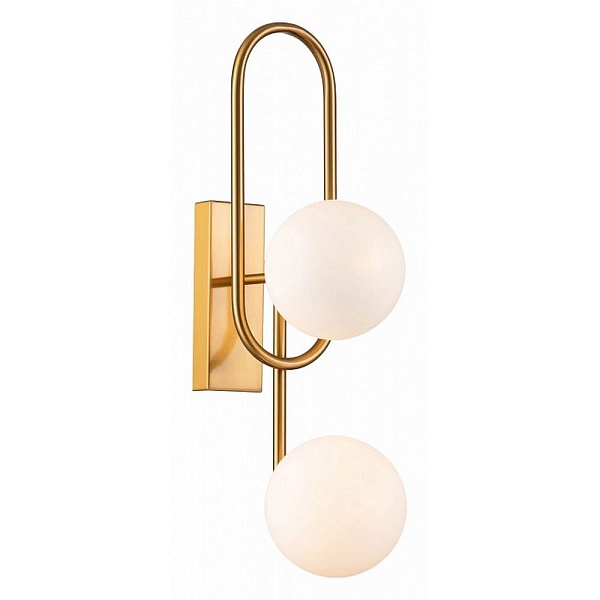 Бра INDIGO OPACO 11015/2W Brass