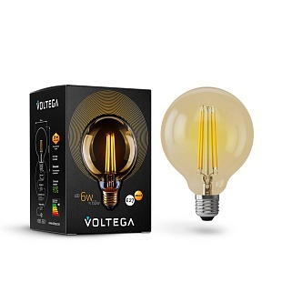 Лампа Ретро VOLTEGA LOFT LED  G95 6W 2800K E27 7084