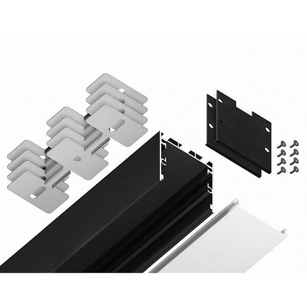 Профиль для ленты LED накладной AMBRELLA LIGHT PROFILE SYSTEM GP GP2550BK