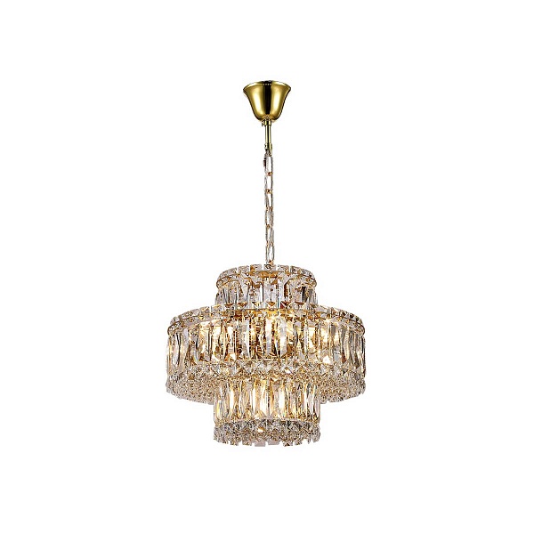 Люстра подвесная NEWPORT 8450 8458+3/C gold