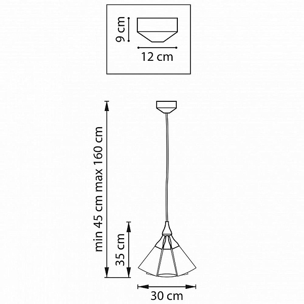 Подвес LIGHTSTAR CONE 757150