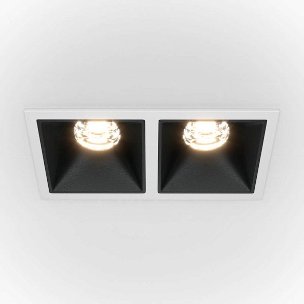 Светильник встраиваемый MAYTONI ALFA LED DL043-02-10W4K-SQ-WB
