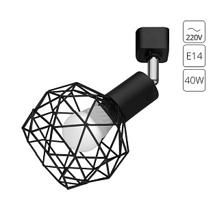 Трековый светильник ARTE LAMP SOSPIRO A6141PL-1BK