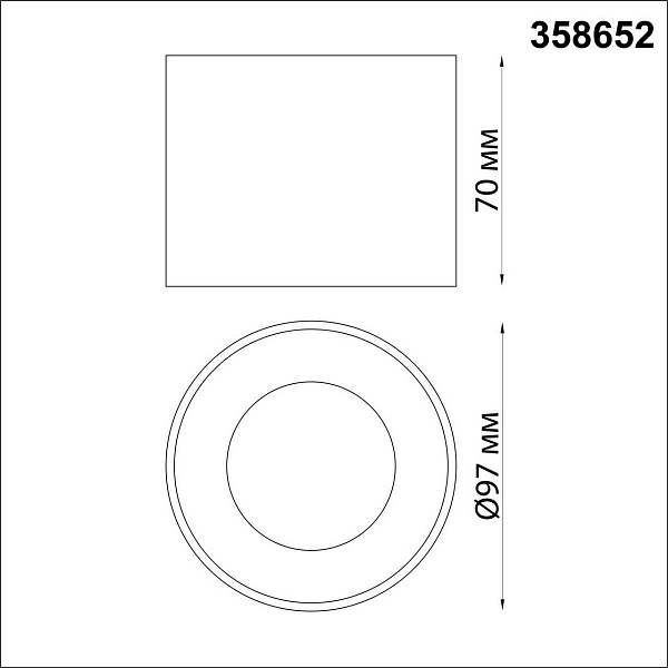 Спот NOVOTECH PATERA 358652