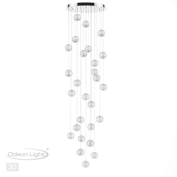 Люстра-каскад ODEON LIGHT CRYSTAL 5007/120L